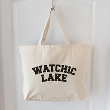 Load image into Gallery viewer, Canvas Totes - Lake Themed & Customizable