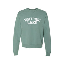 Load image into Gallery viewer, Custom Varsity Lake Pigment Dyed Crew Sweatshirt