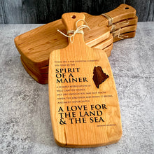 Load image into Gallery viewer, Maine Cherry Cutting Board - Small