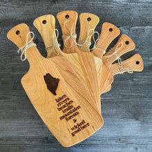 Load image into Gallery viewer, Maine Cherry Cutting Board - Small