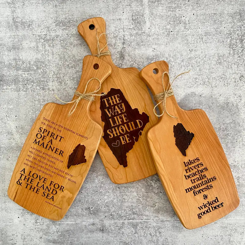 Maine Cherry Cutting Board - Small